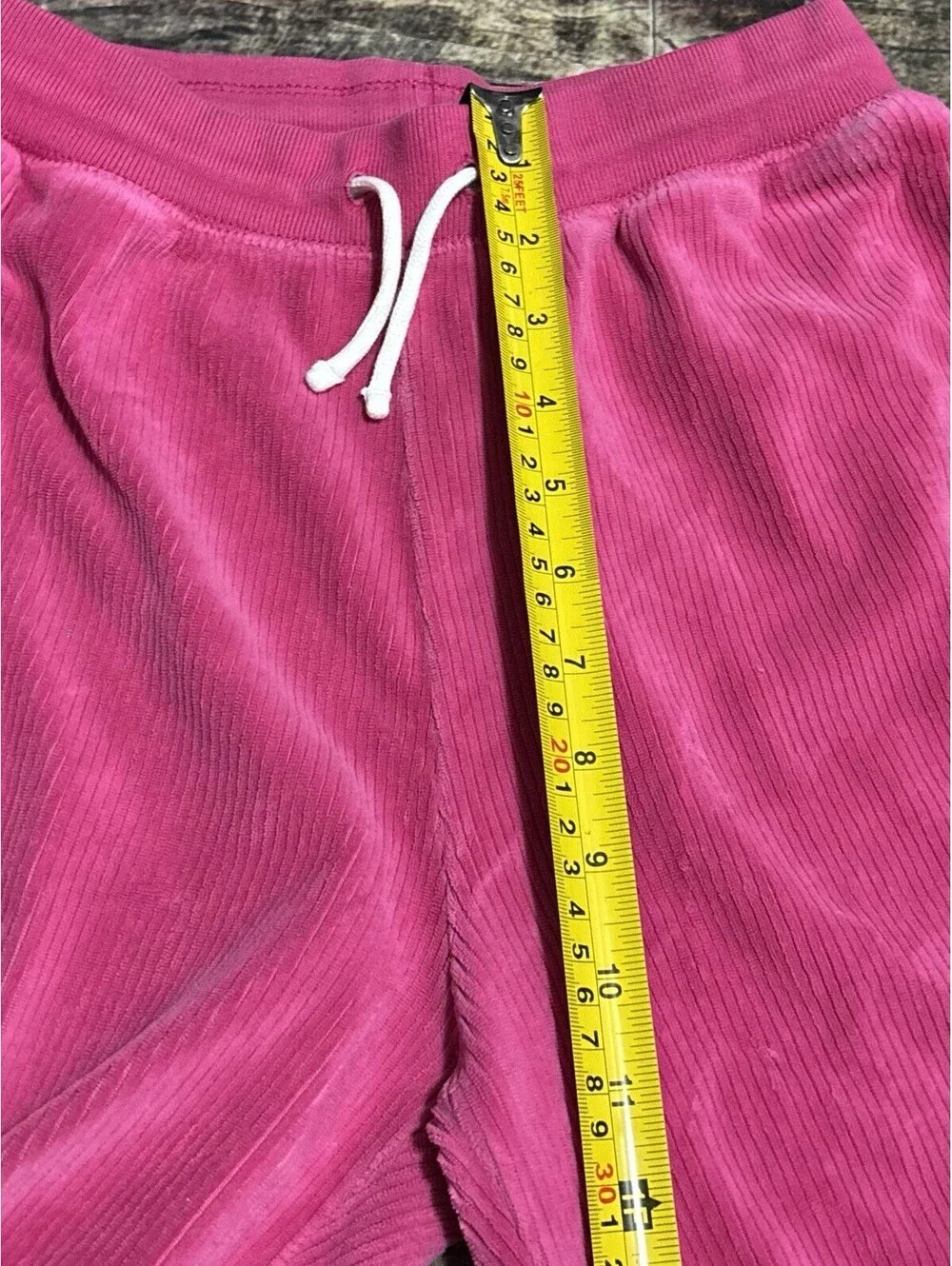 Polo Ralph Lauren Pants Girls XL 16 Velour Ribbed Stretch Joggers